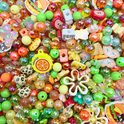 Live-stream mixed acrylic beads sale