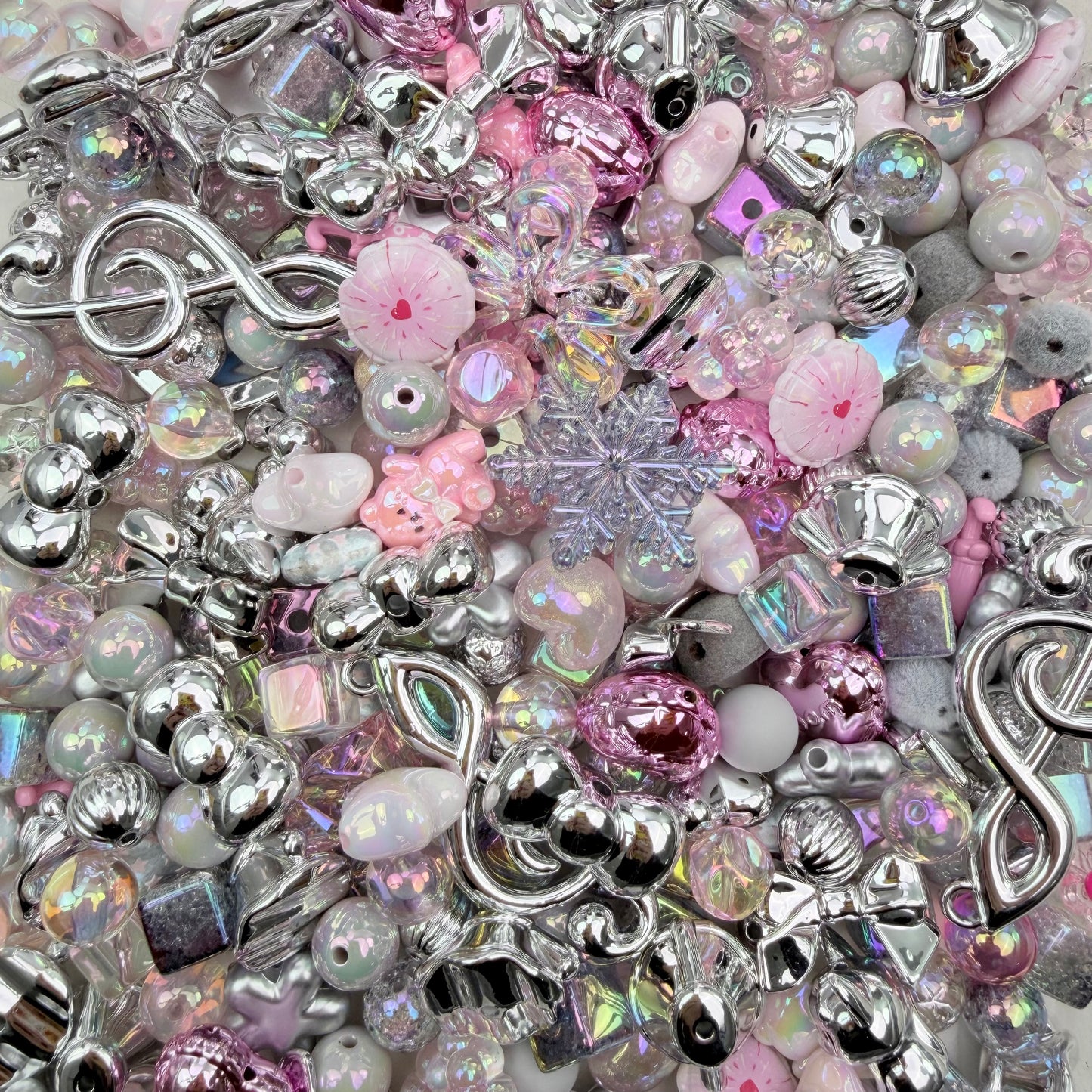 Live-stream mixed acrylic beads sale