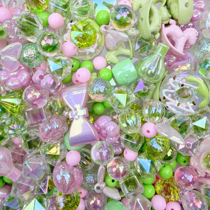 Live-stream mixed acrylic beads sale