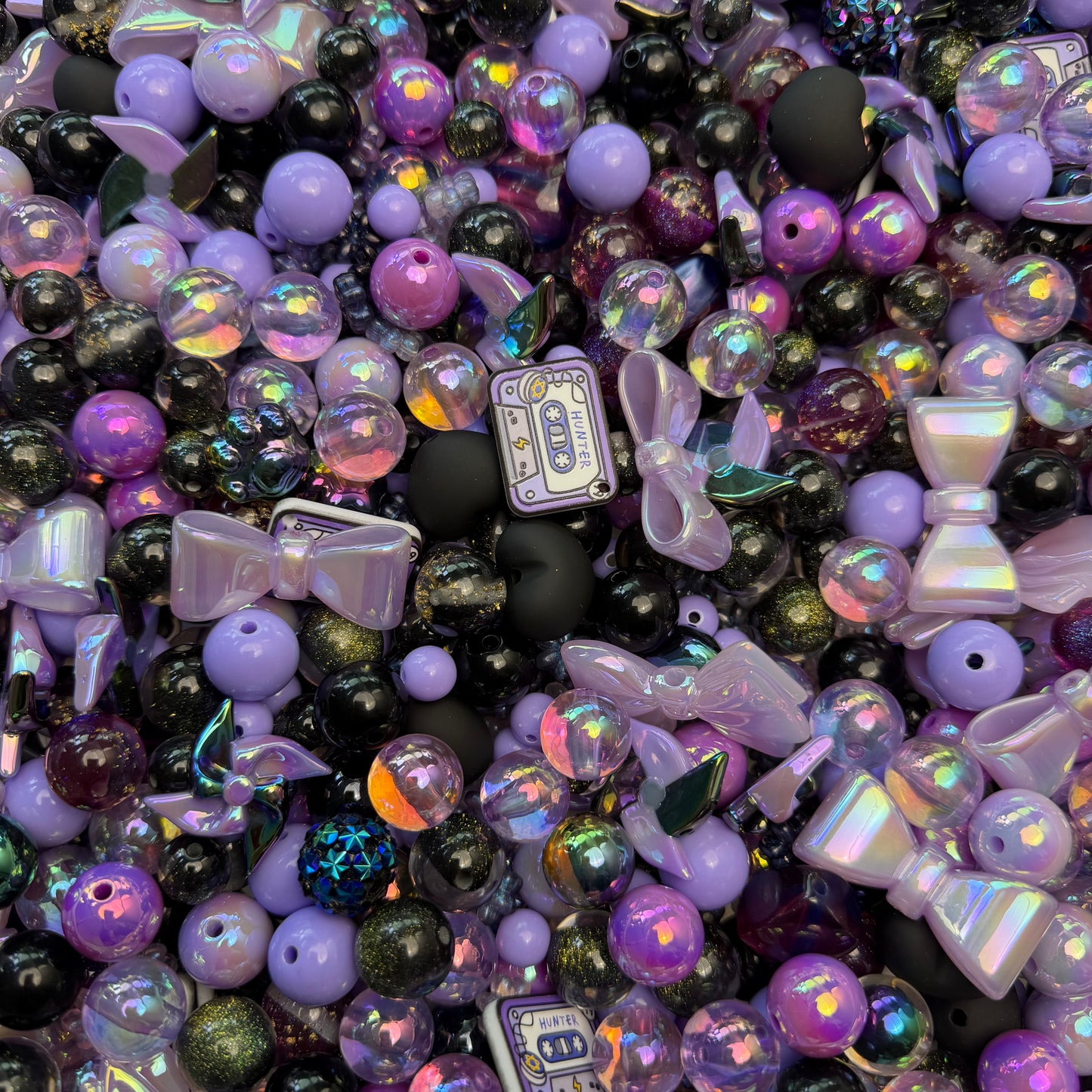 Live-stream mixed acrylic bead sale