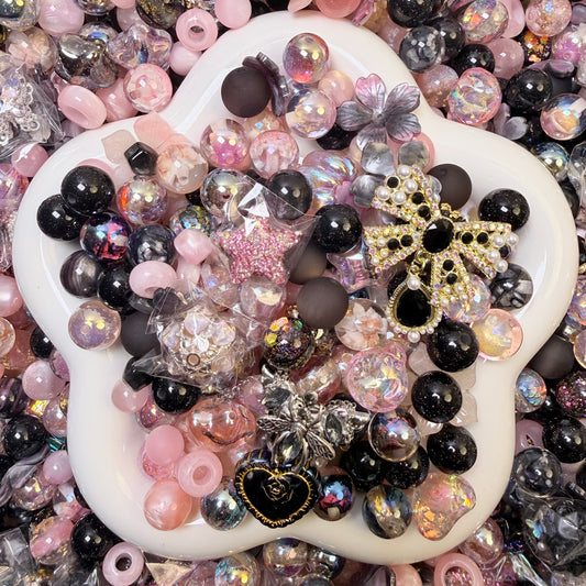 Blushing beauty Resin Beads