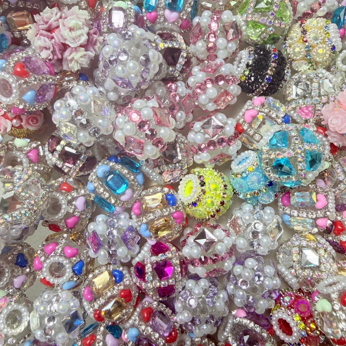 Rhinestone/Flower Ball/Resin Beads
