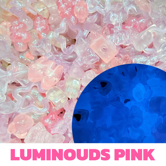 LUMINOUDS PINK Beads