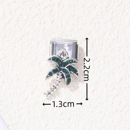 Italian Pendant Charms 9mm（5pcs charms）