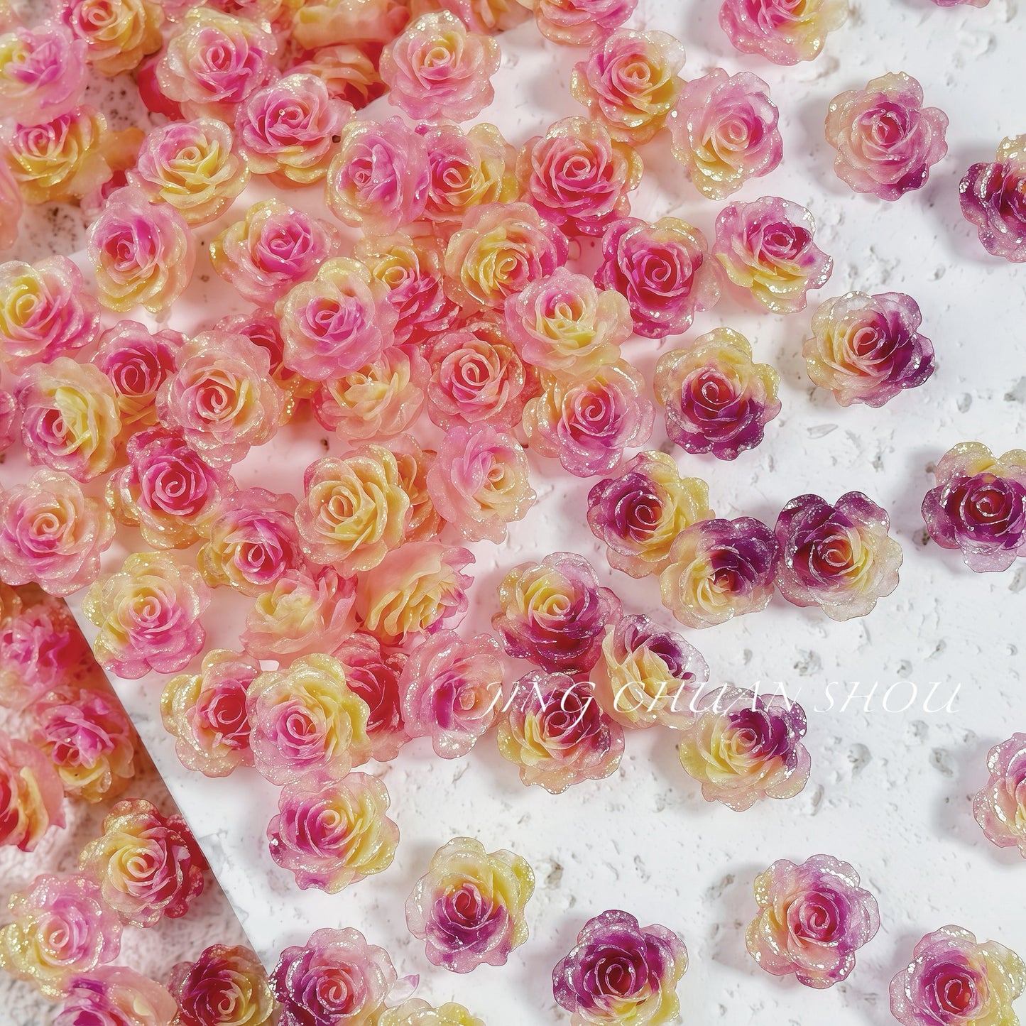 Luminous  Color Change Resin Flower