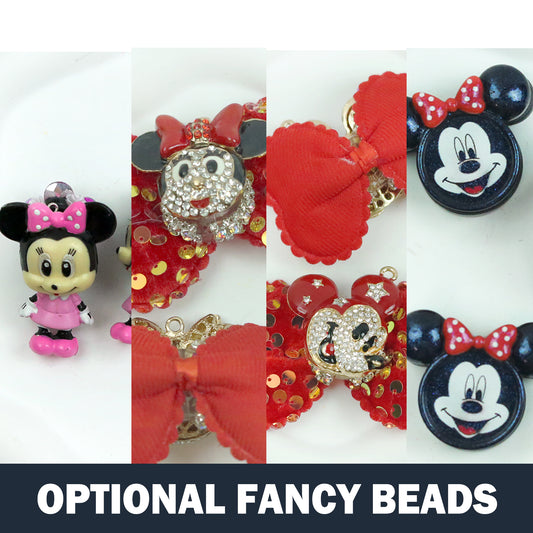 Optional fancy beads