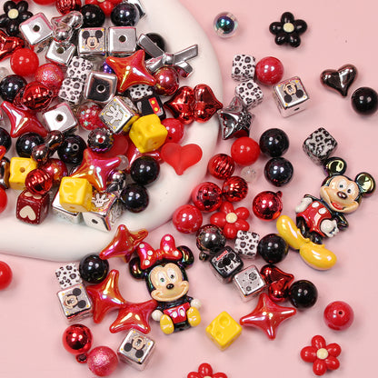 🔴Mickey Vintage red&black beads⚫️ -Open in Live