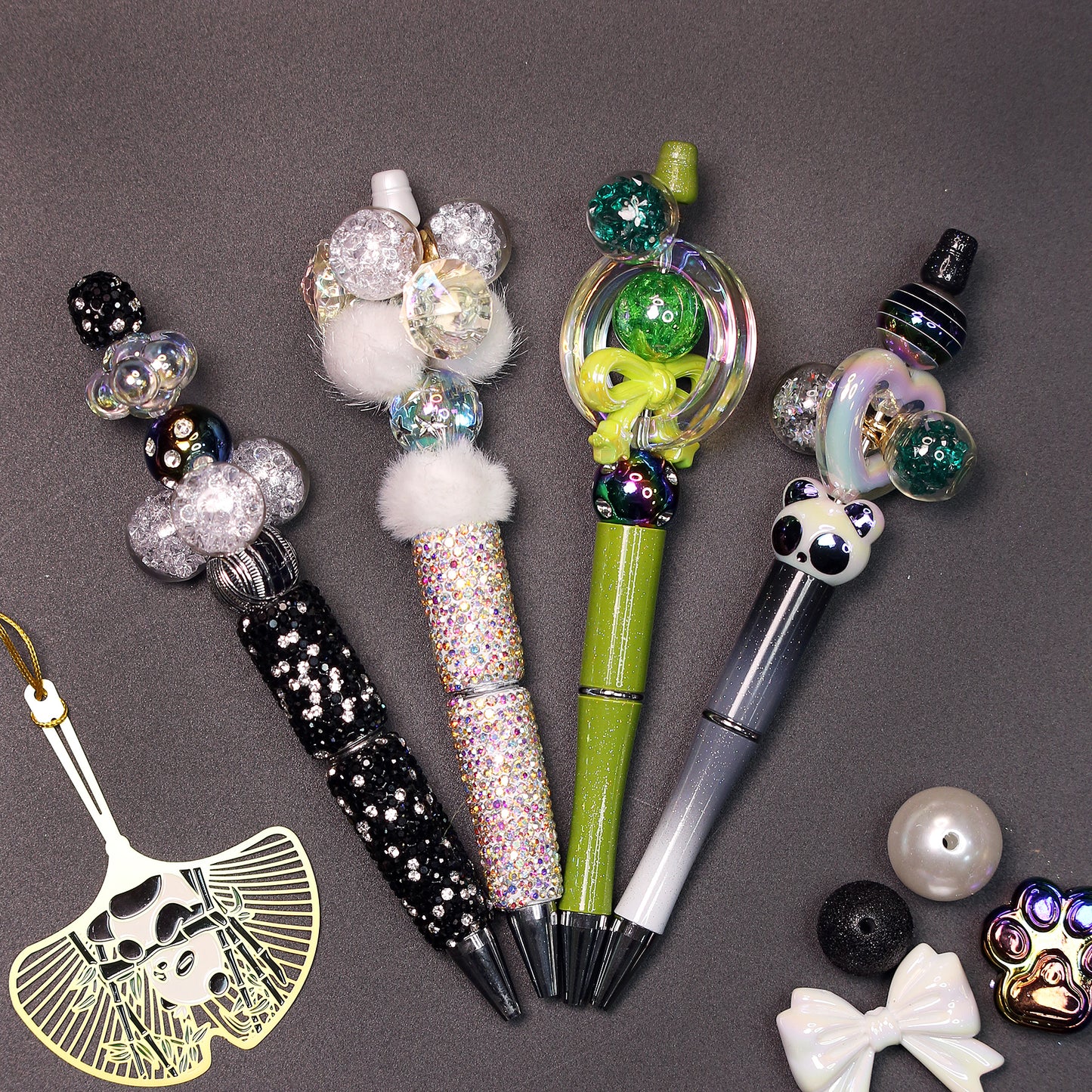 Pre-Handmade Rhinestones beaded pens - Choose in live