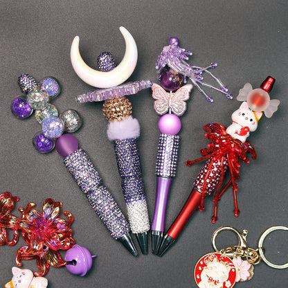 Pre-Handmade Rhinestones beaded pens - Choose in live