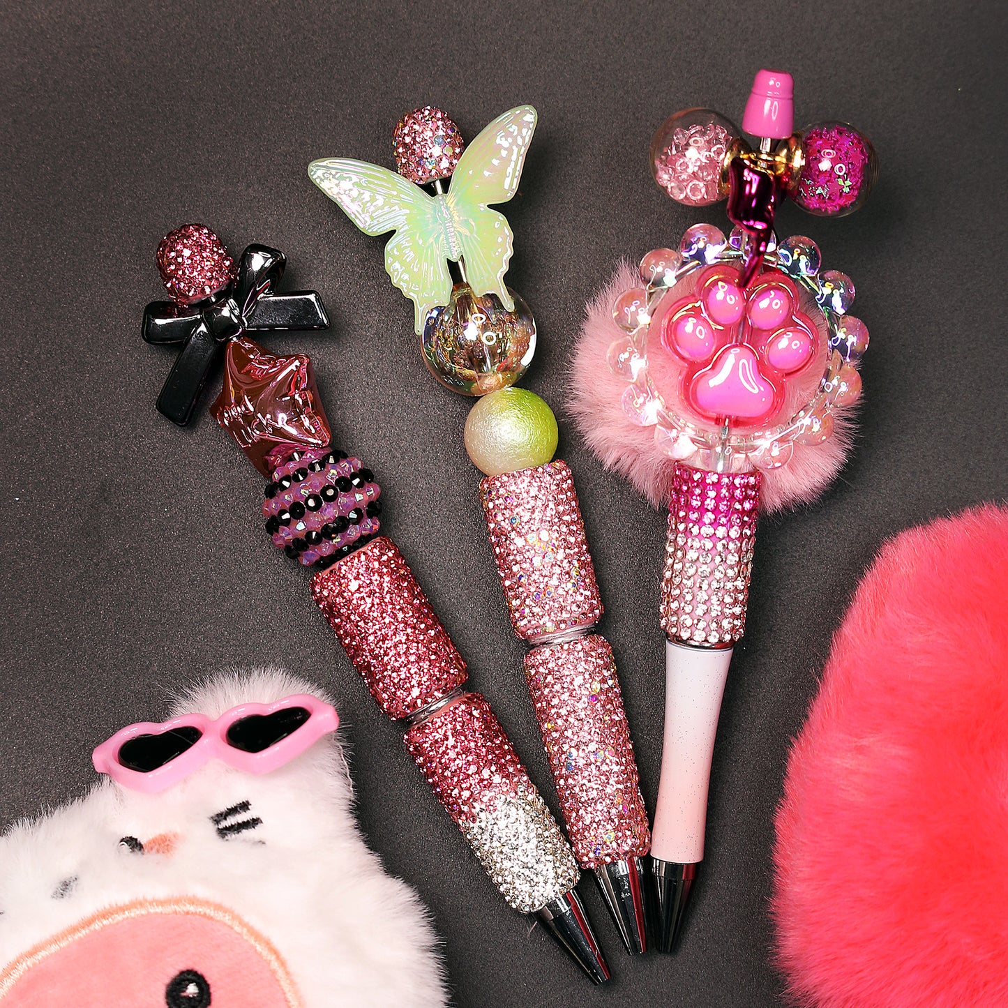 Pre-Handmade Rhinestones beaded pens - Choose in live