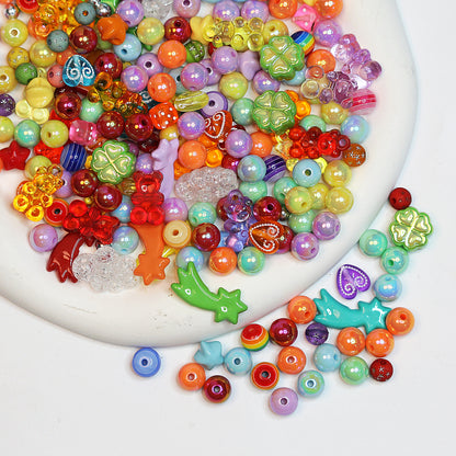 Rainbow Garden Beads For Bracelet