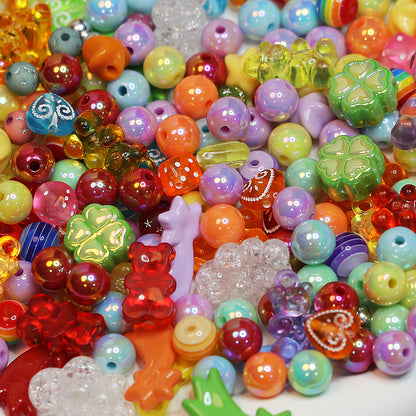 Rainbow Garden Beads For Bracelet