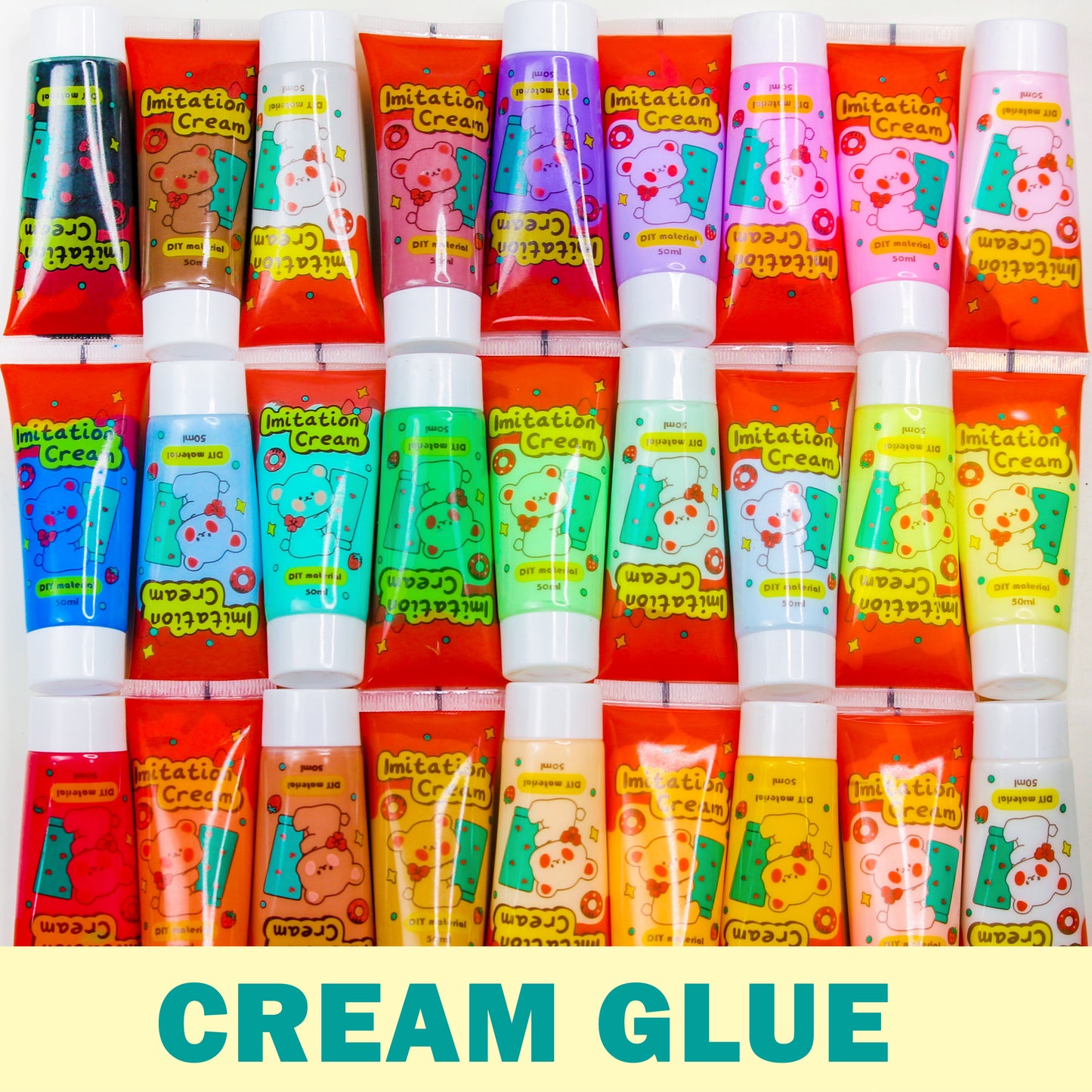 Cream Glue Blind Bags