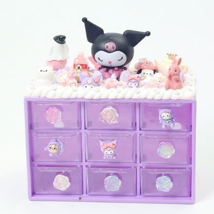 DIY Whipped Cream Glue Kit with Box & Cute Accessories – Creative Decoration Set for Crafts, Phone Cases, Jewelry & More