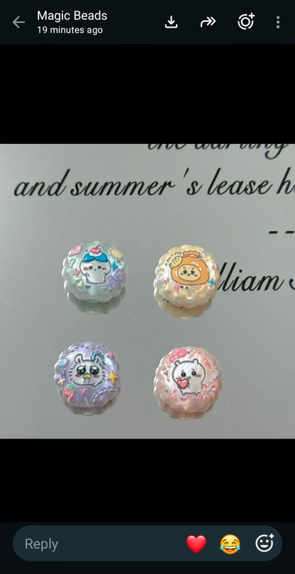 Beads featuring various IP characters（Live does not show）2