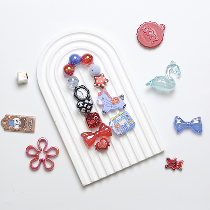 Live-stream mixed acrylic bead sale