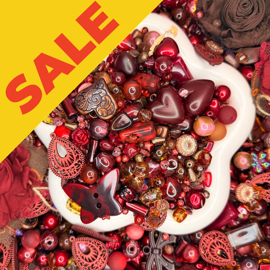 Baroque Red Beads