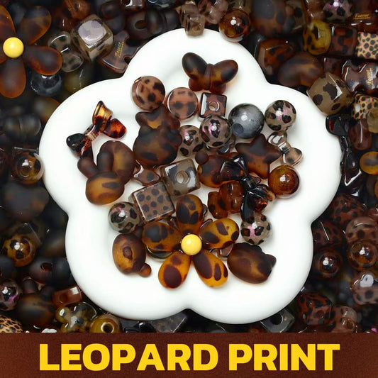 Leopard Print Beads