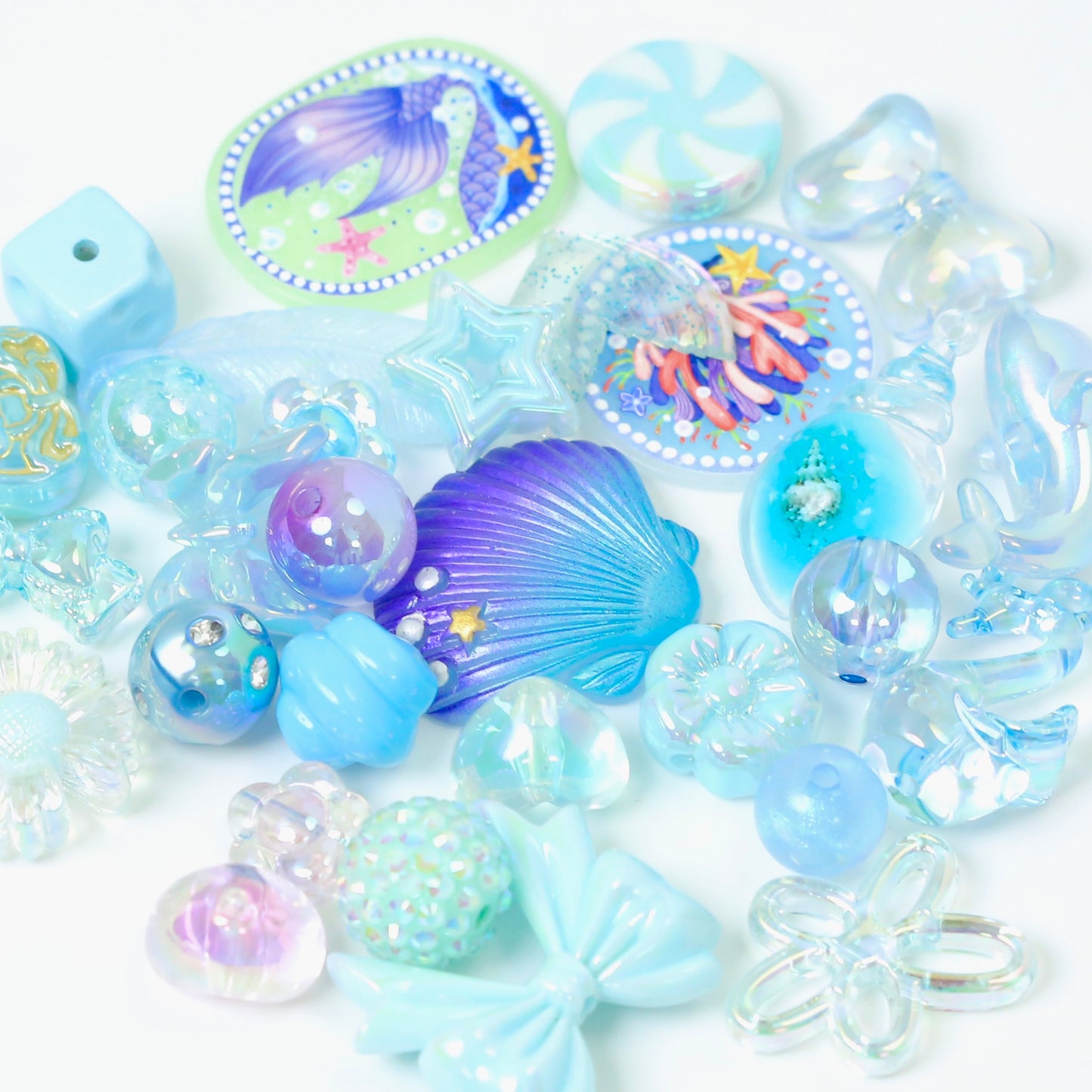 Blue Wave Beads
