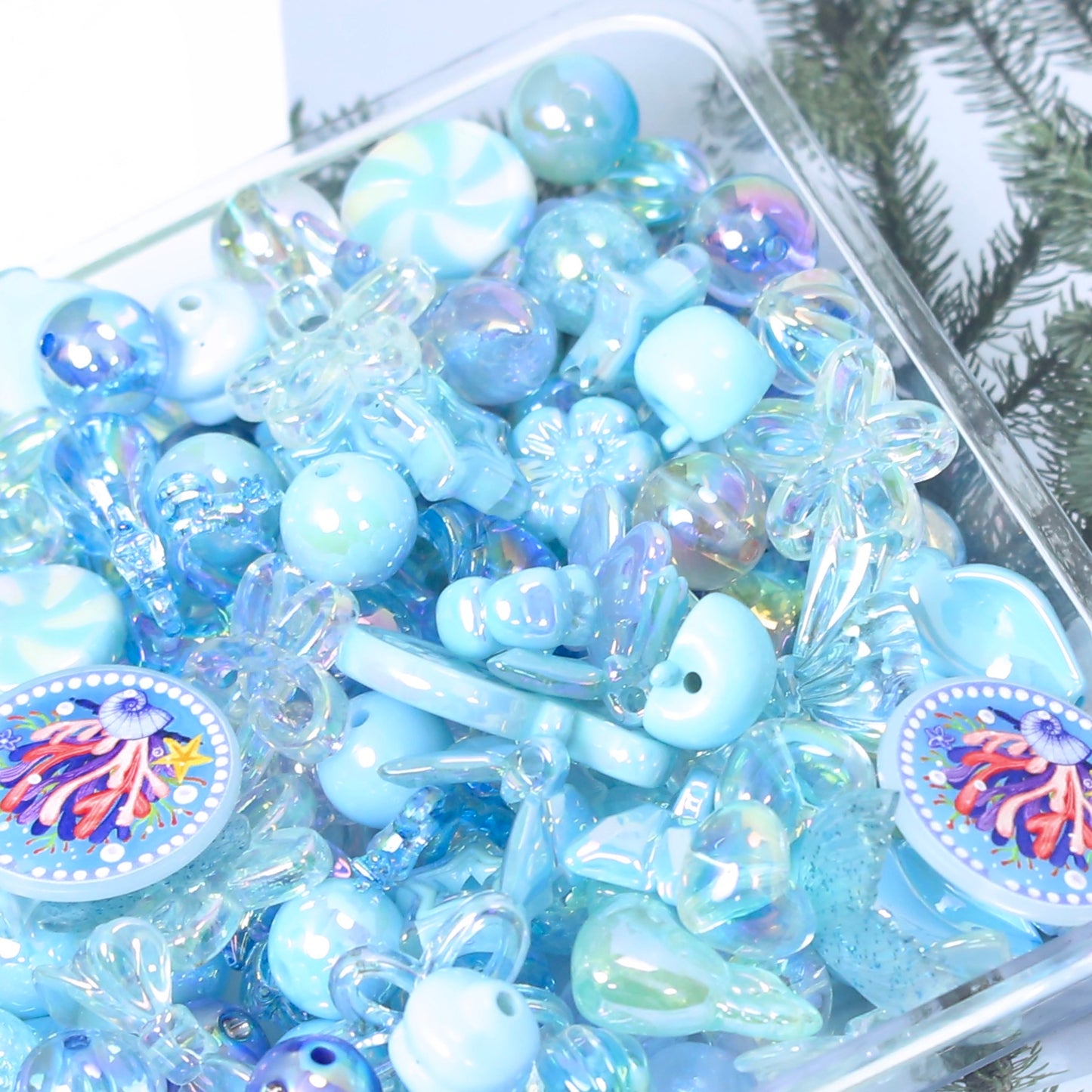 Blue Wave Beads