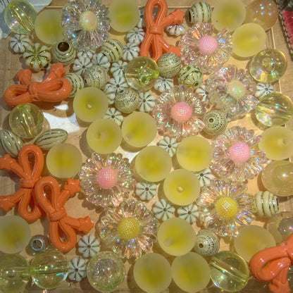 Live-stream mixed acrylic bead sale