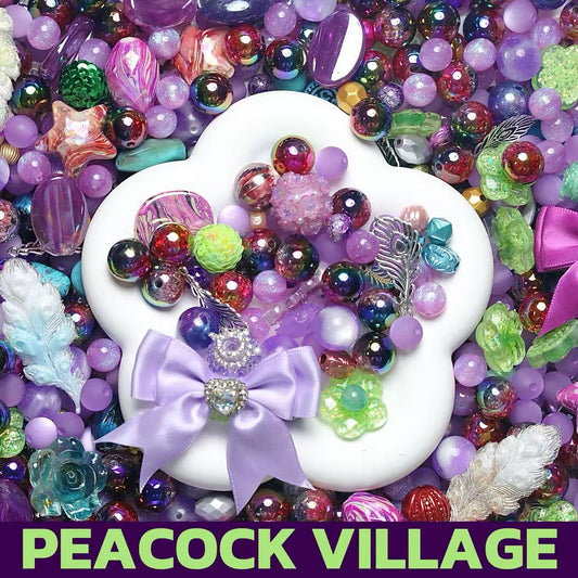 Peacock Village Beads