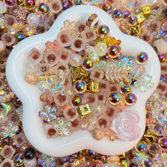 Amber Haze Beads