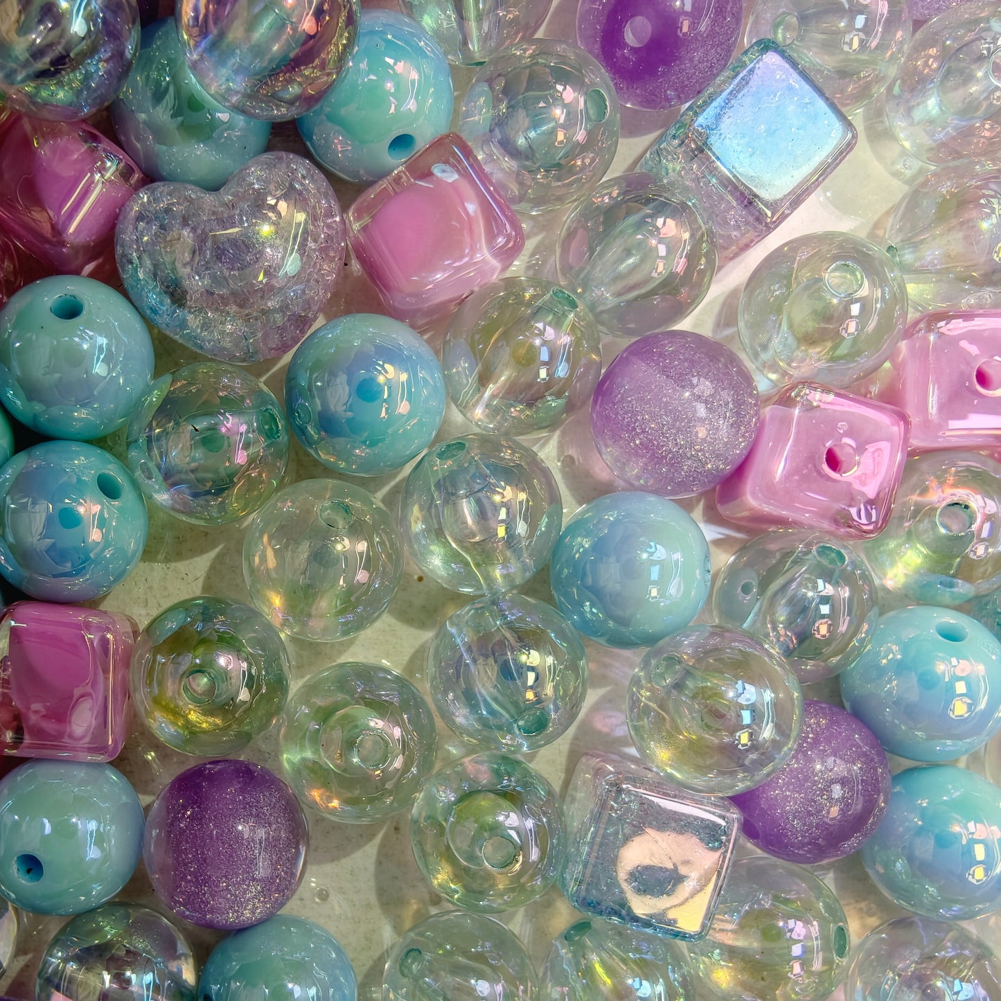 Live-stream mixed acrylic bead sale
