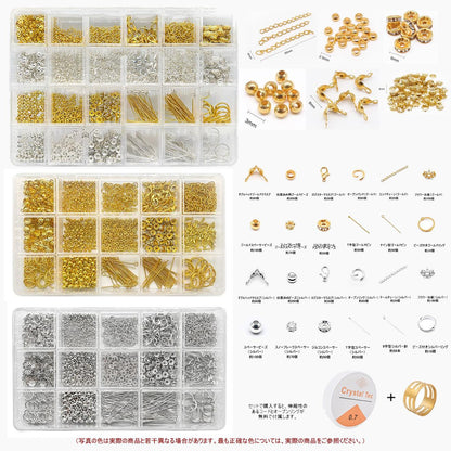 Gold / silver small accessories DIY set