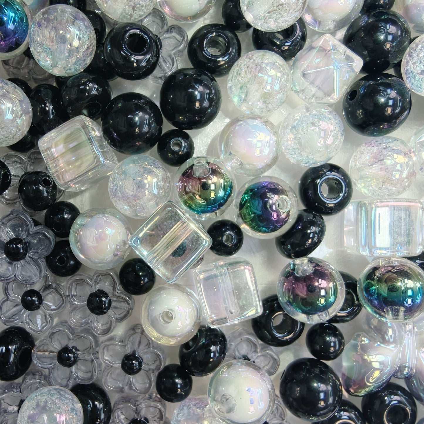 Live-stream mixed acrylic bead sale