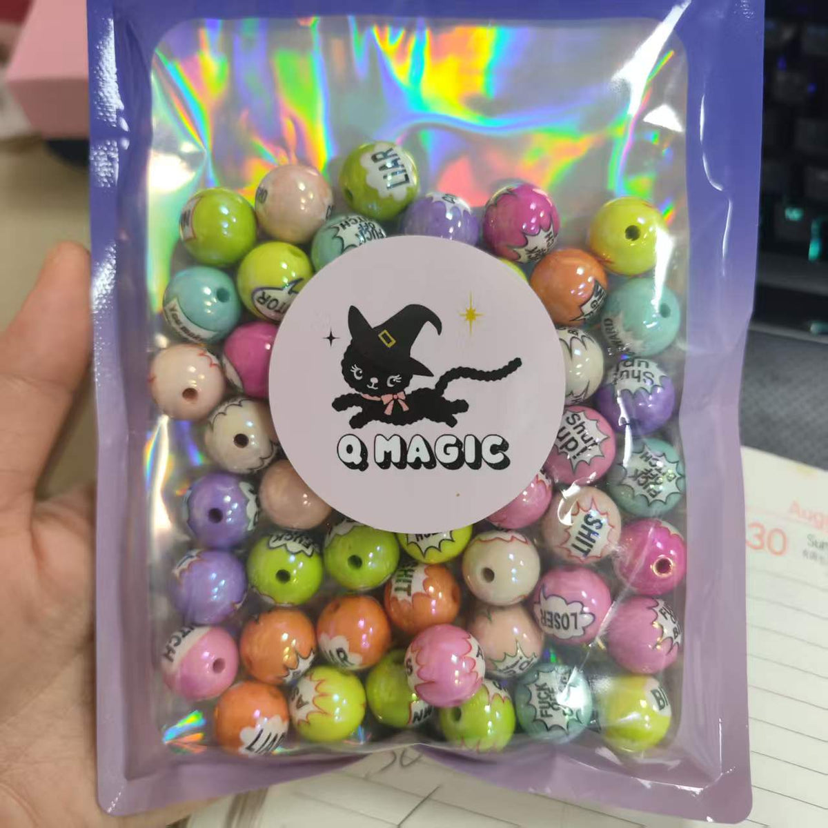 Beads featuring various IP characters（Live does not show）