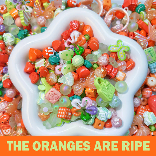 The Orange Are Ripe Beads