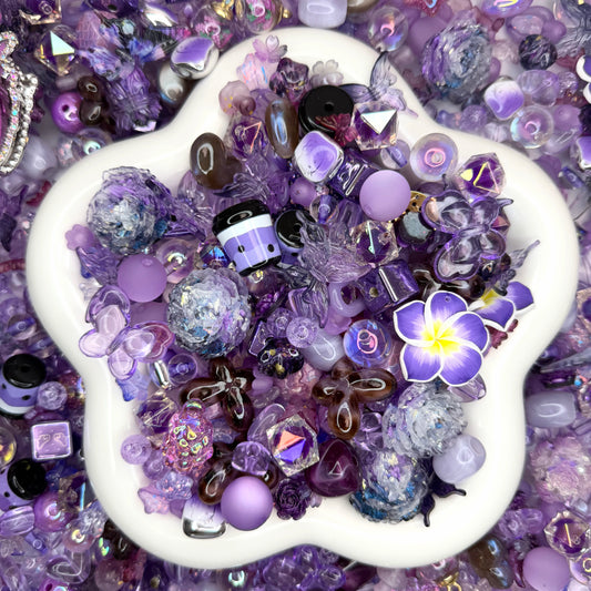 Violet Nebula  Beads