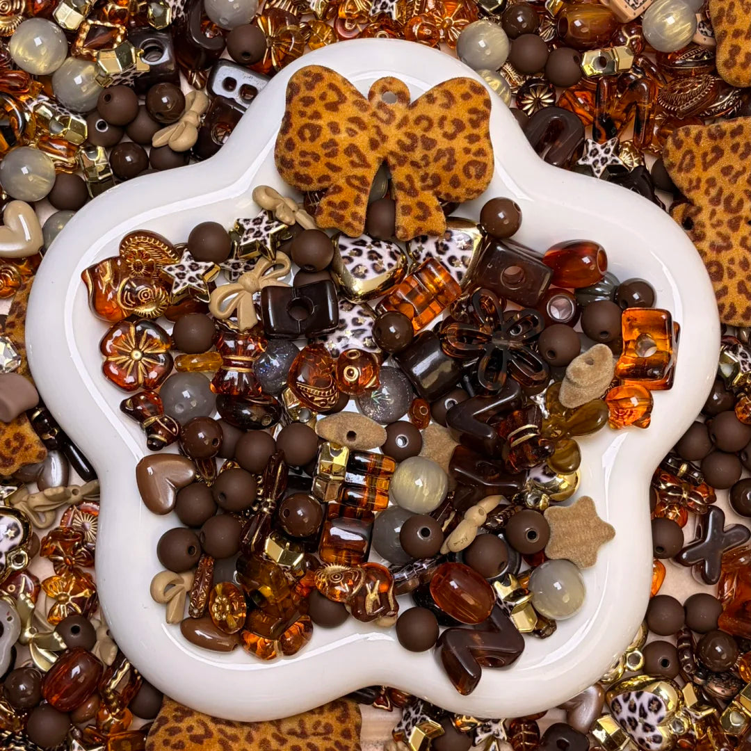 Brown Coffee Leopard