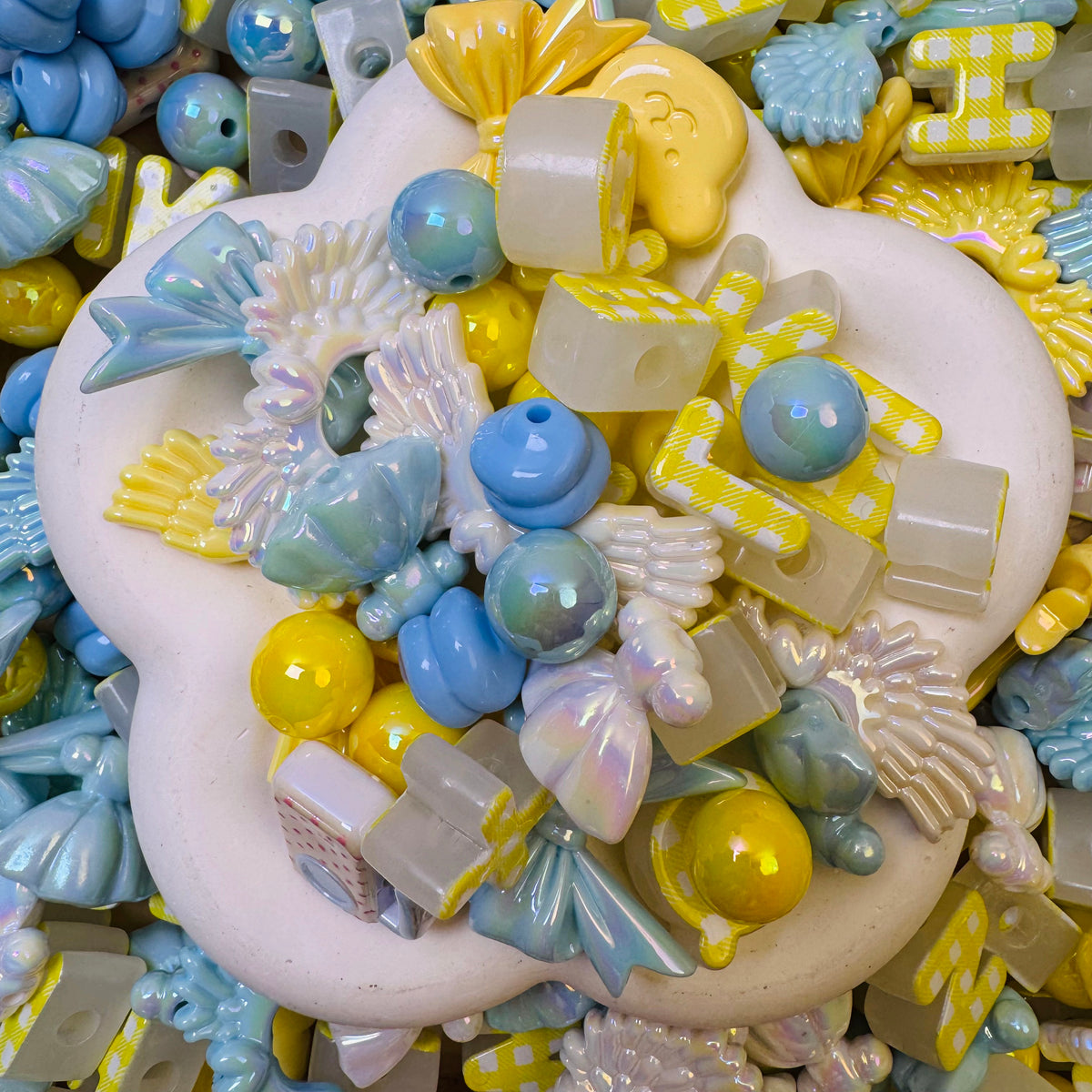 Lemon Blue Butterfly