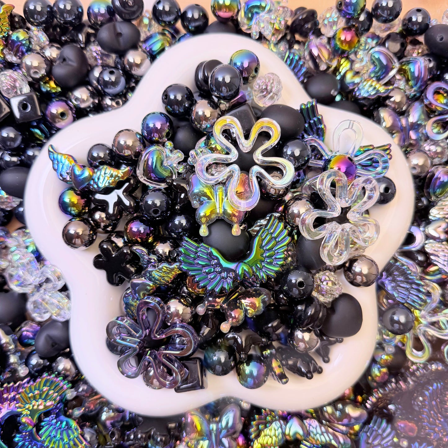 colorful black
