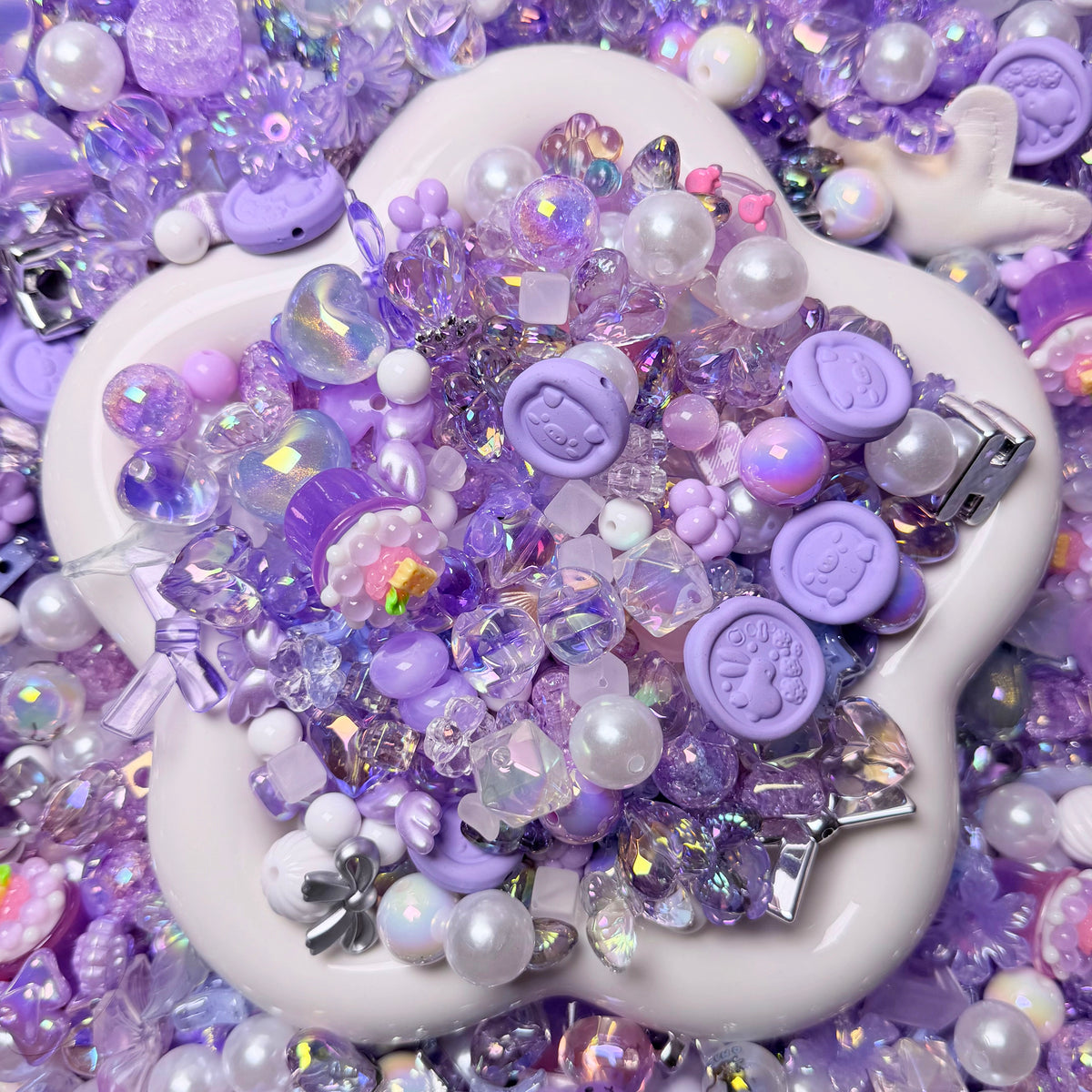 Purple Aesthetic Beads
