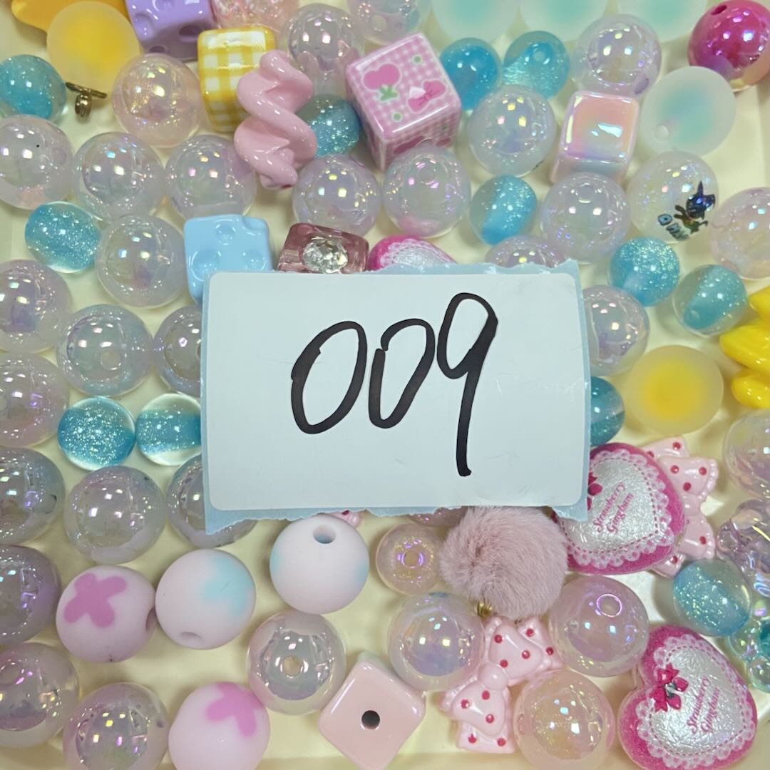Live-stream mixed acrylic bead sale