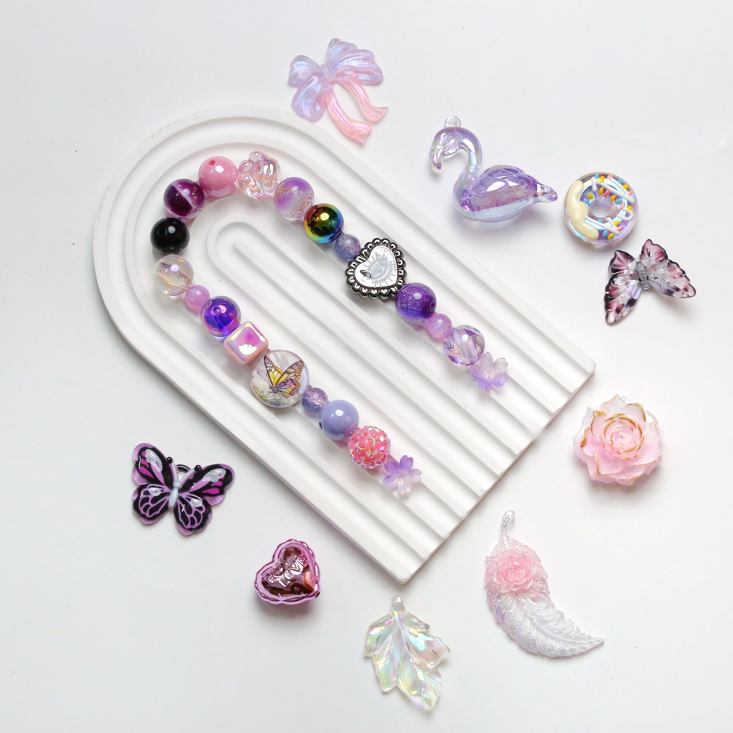 Live-stream mixed acrylic bead sale