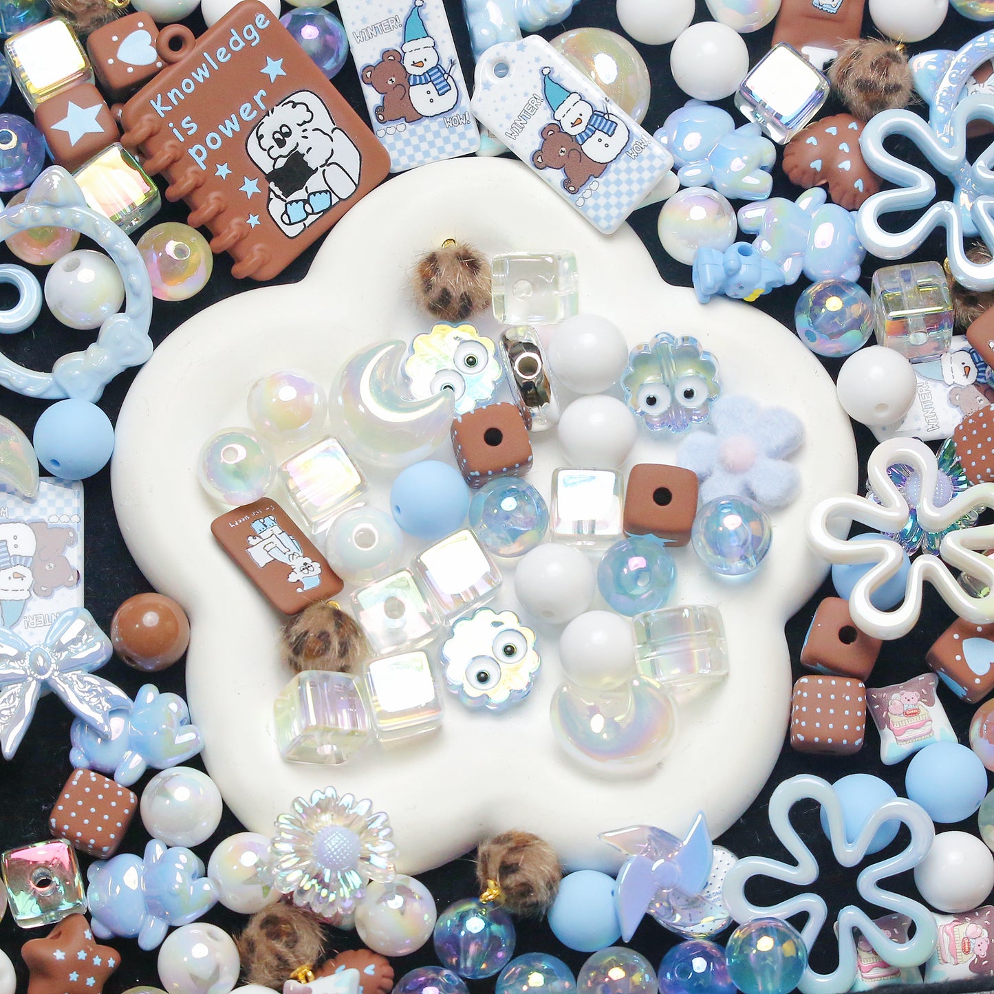 Live-stream mixed acrylic bead sale