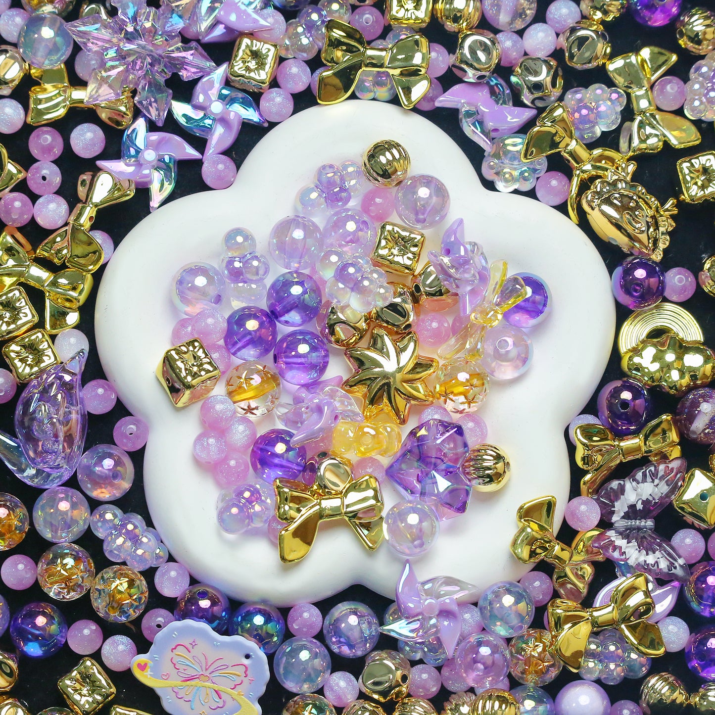 Live-stream mixed acrylic bead sale