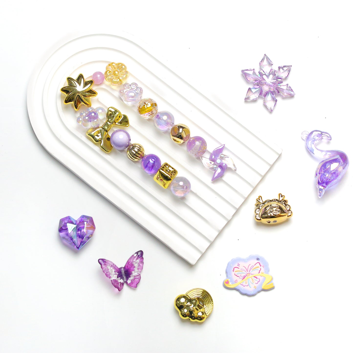 Live-stream mixed acrylic bead sale