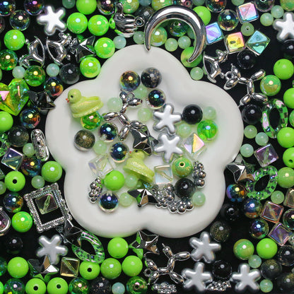 Live-stream mixed acrylic bead sale