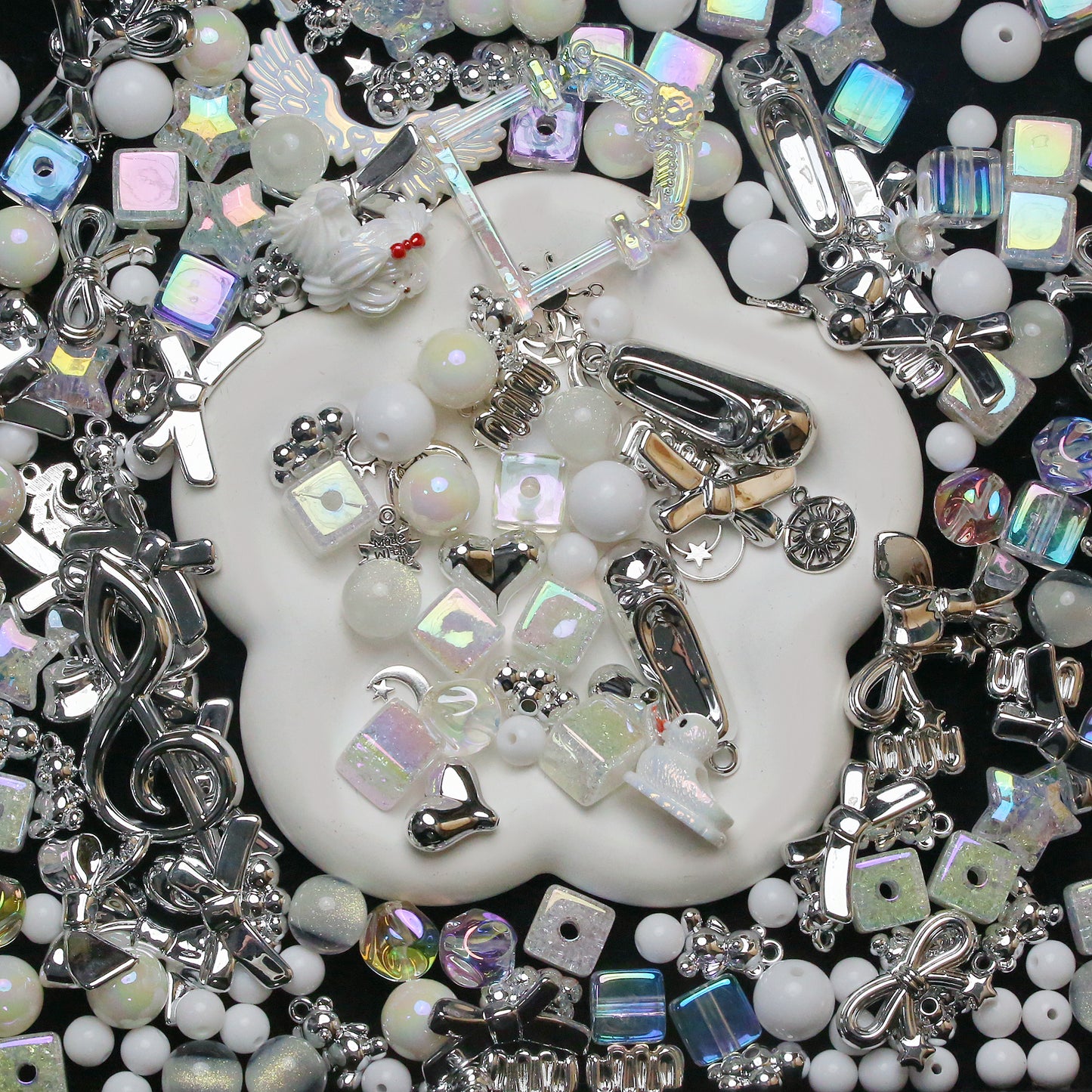 Live-stream mixed acrylic bead sale