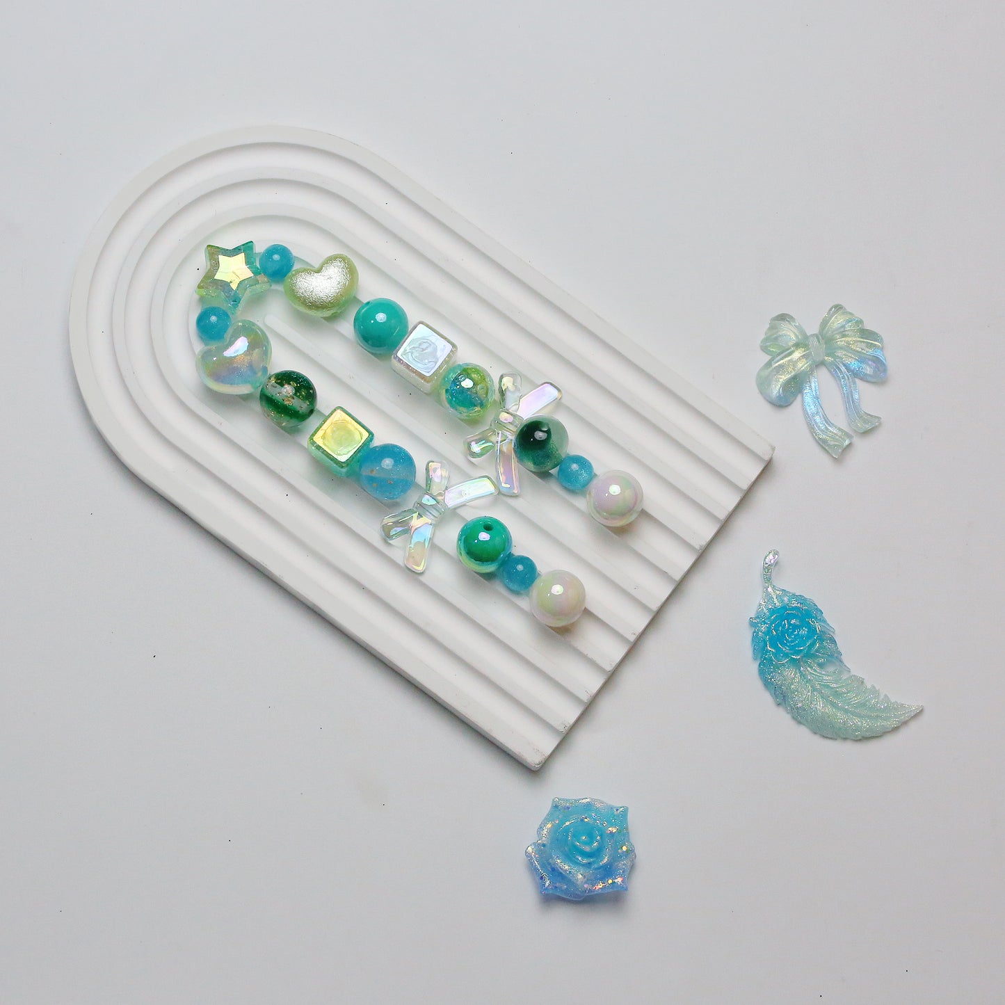 Live-stream mixed acrylic bead sale