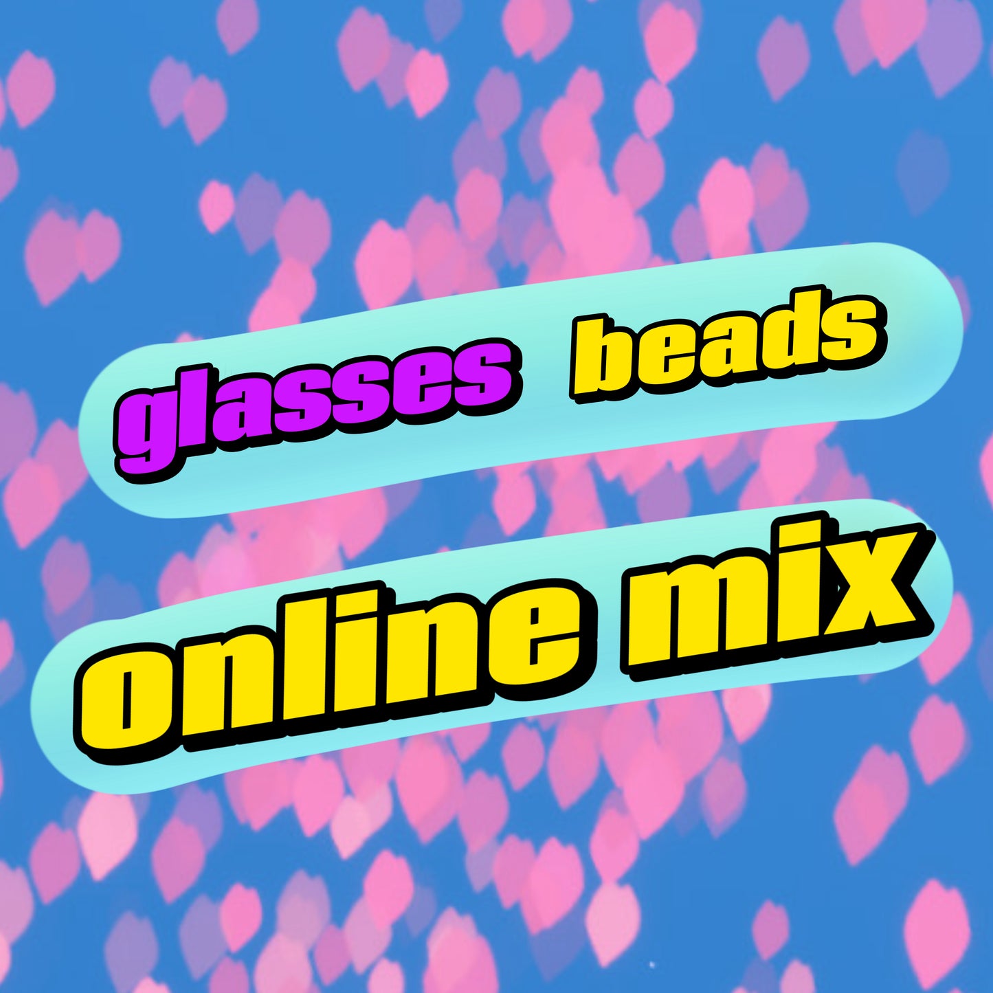 Live-stream mixed glass bead sale