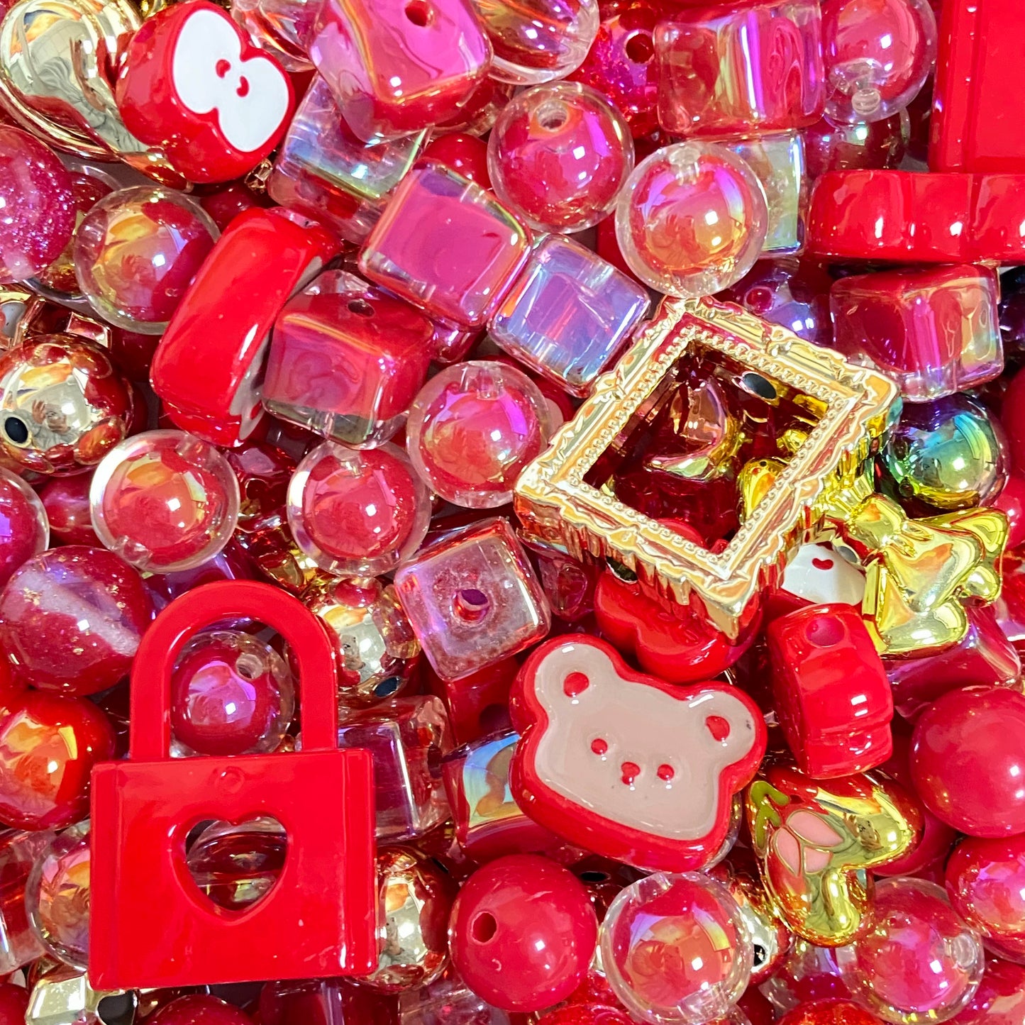 Live-stream mixed acrylic bead sale