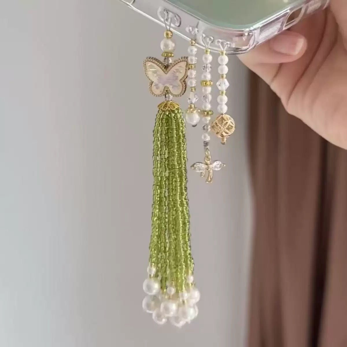 Sparkling Phone Charm | Multi-style Crystal & Rhinestone Strap | Fairycore Personalized Decorative Chain