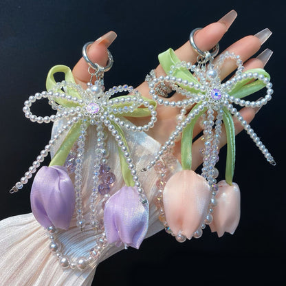 Sparkling Phone Charm | Multi-style Crystal & Rhinestone Strap | Fairycore Personalized Decorative Chain