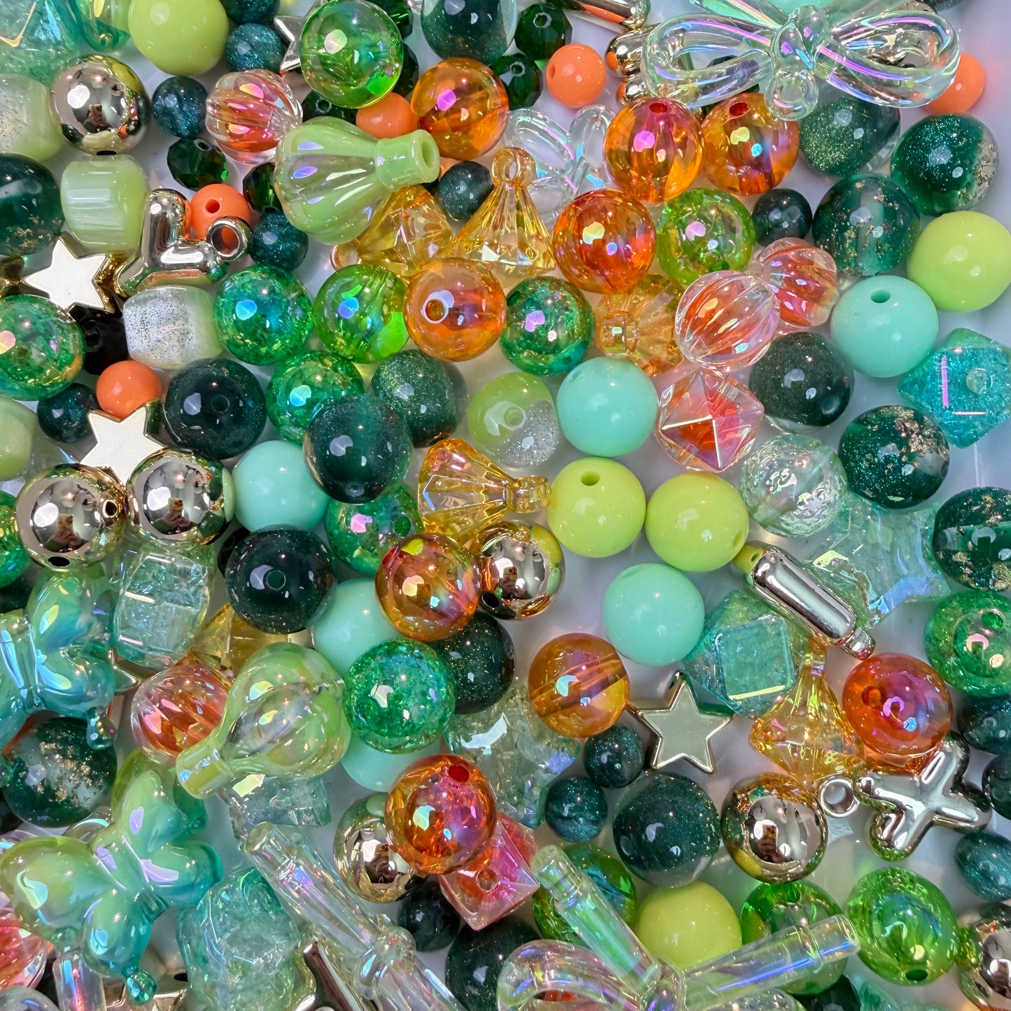 Live-stream mixed acrylic bead sale